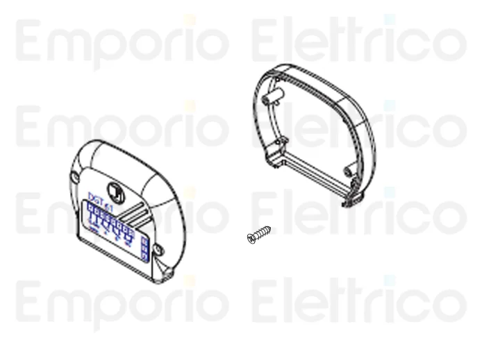 fadini ricambio contenitore scheda madre completo per dgt 61 61021