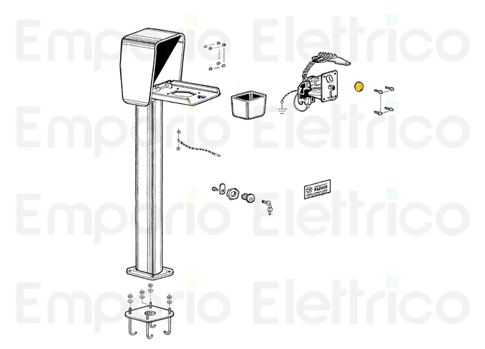 fadini spare part special token for geco 9 20335