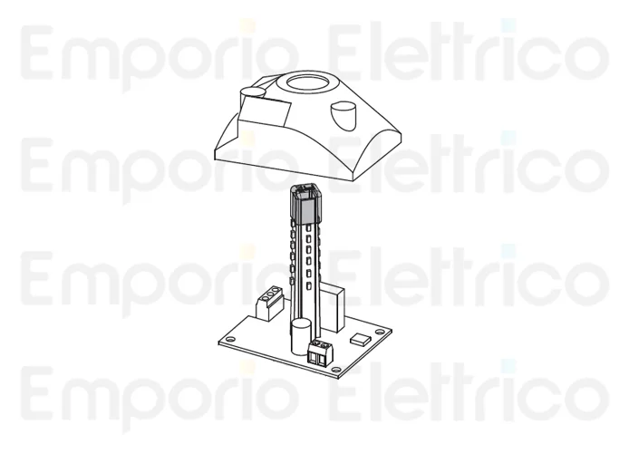 fadini ricambio schedina elettronica lampeggiatore con luce a led completa 46026