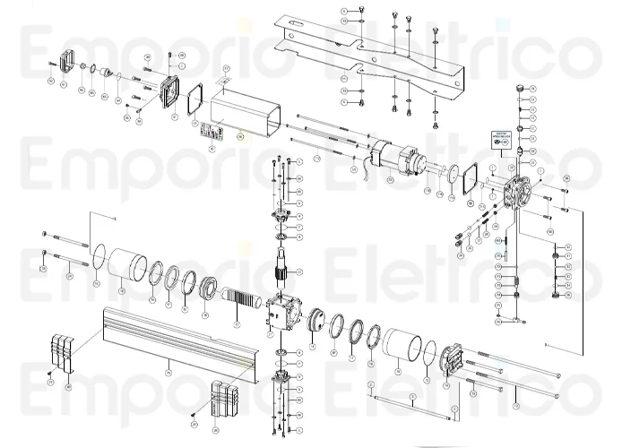 fadini ricambio testata martinetto completa per aproli 380 lb 380129