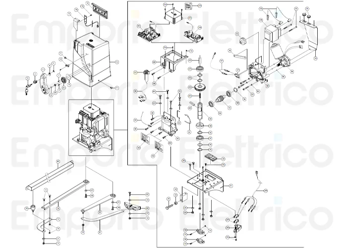 fadini ricambio rondella ø 8 per bart 350 35021