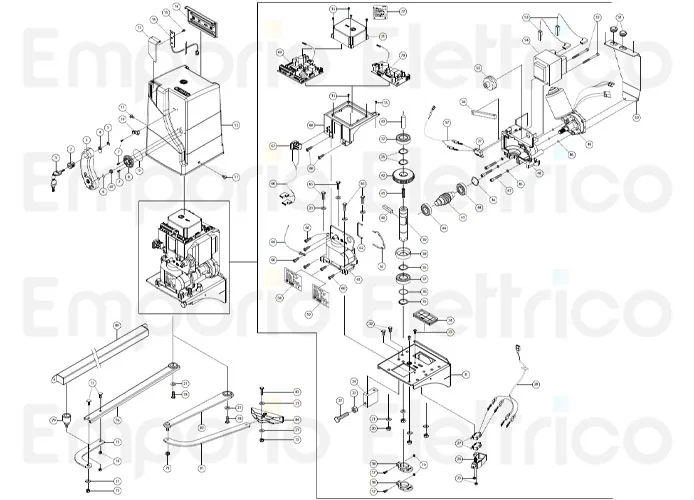 fadini ricambio morsetto con fusibile di linea per bart 350 35067