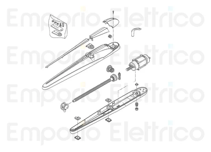 beninca bob2124e motor spare parts page
