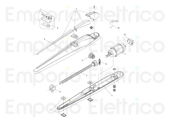 beninca motor spare parts page bob30me