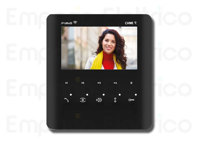 came bpt videocitofono vivavoce a parete plx v ip wifi bk 840ch-0260