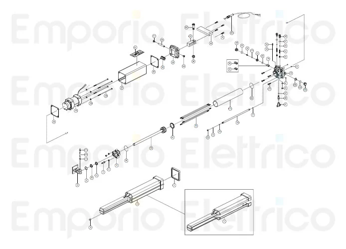 fadini pagina ricambi per motore hindi 880 sprint 