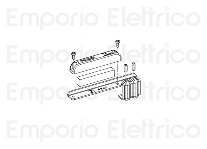 fadini ricambio staffa finecorsa magnetico dx 650115