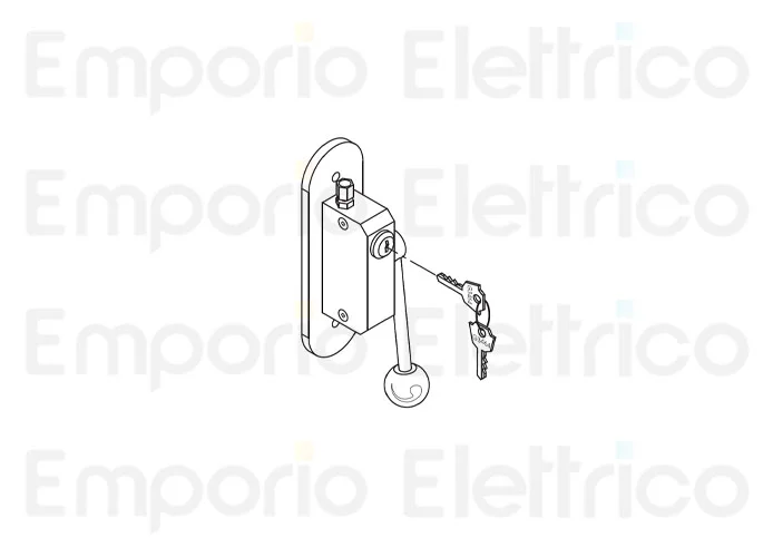 fadini ricambio gruppo di comando a leva fune metallica 31157
