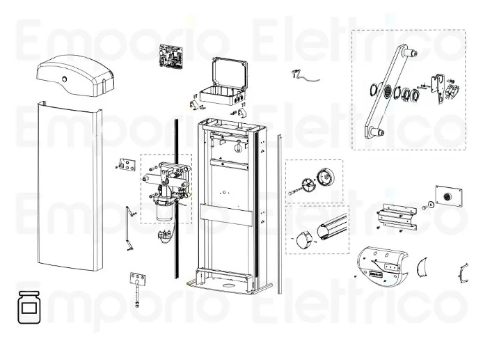 genius spare part xric release knob with lock 6020557