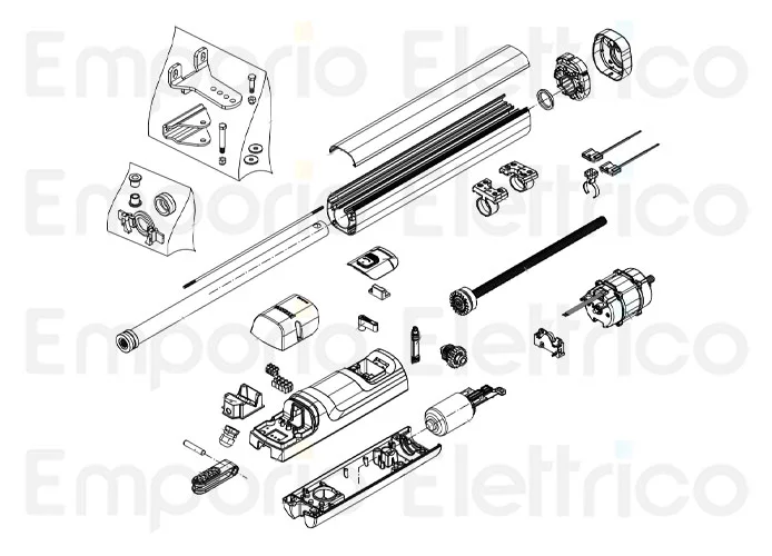 beninca pagina ricambi per tom.50m