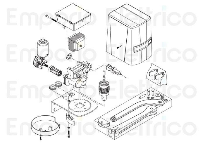 beninca ricambio carter assiemato x ben 9686482