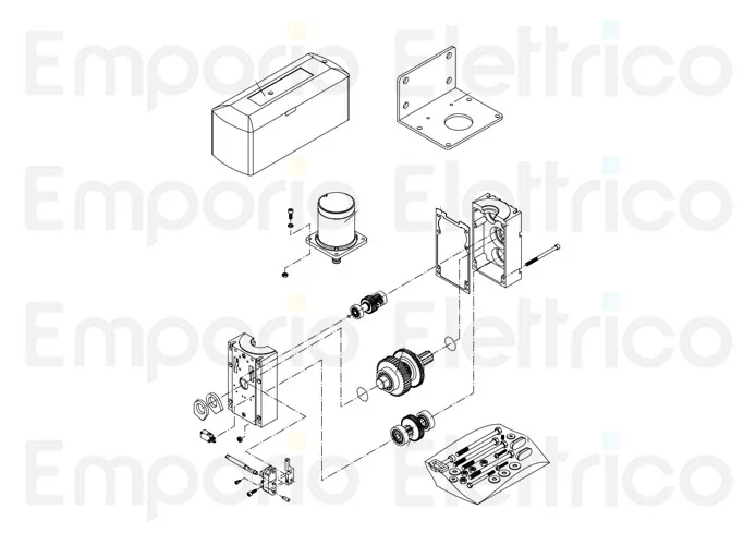 beninca ricambio camma finecorsa x du.45e/r/24v 9686182