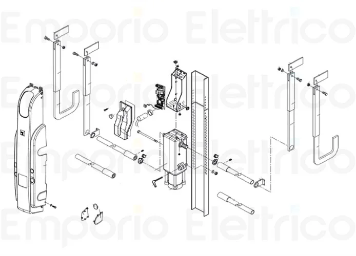 faac ricambio scheda elettronica e550s lc primaria 63003556