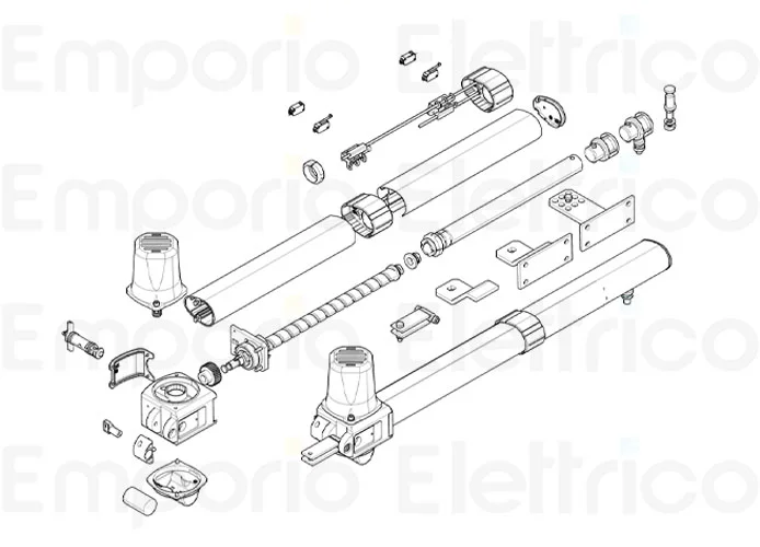 came ricambio motore kr310s v1 88001-0346