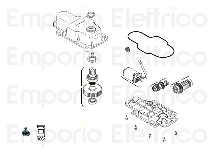 genius ricambio gruppo albero diablo 63000298