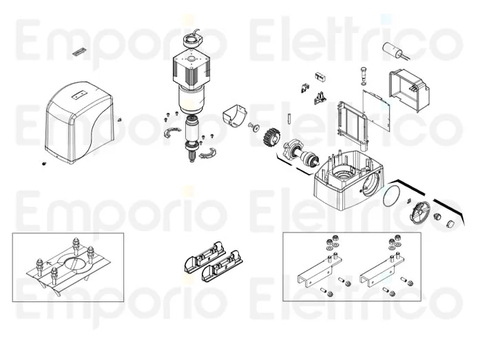 genius pagina ricambi per motore falcon 800 c