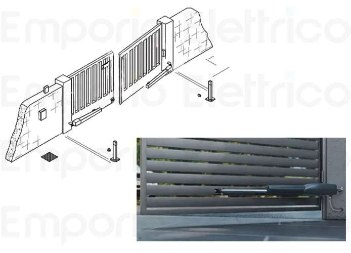 came motoriduttore telescopico irreversibile ats 24v ats50dgs 801mp-0260 (ex 801mp-0080)