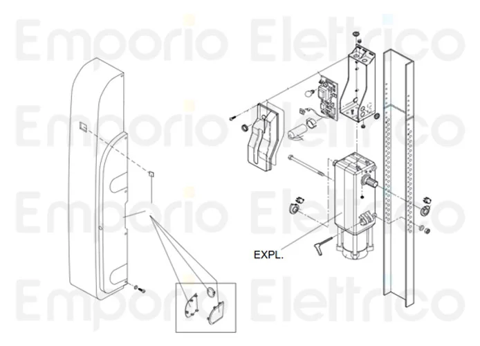 genius ricambio carter euro breeze 6020675