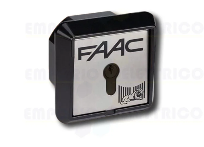 faac recessed key button 2 contacts t21 i 401015