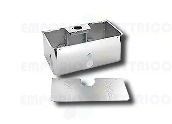 faac stainless steel foundation box (for motors s800h) 490113