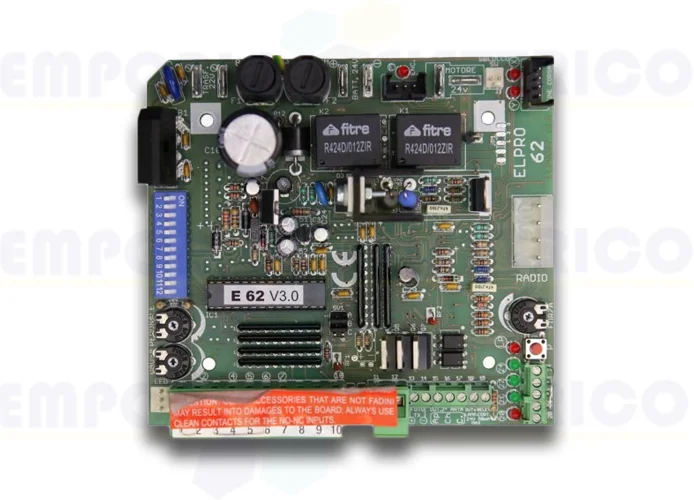 fadini electronic control board elpro 62 230v 620l