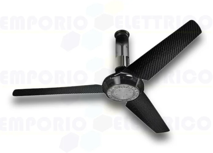 vortice ceiling fan nordik air design 140-17 trasparent 61030