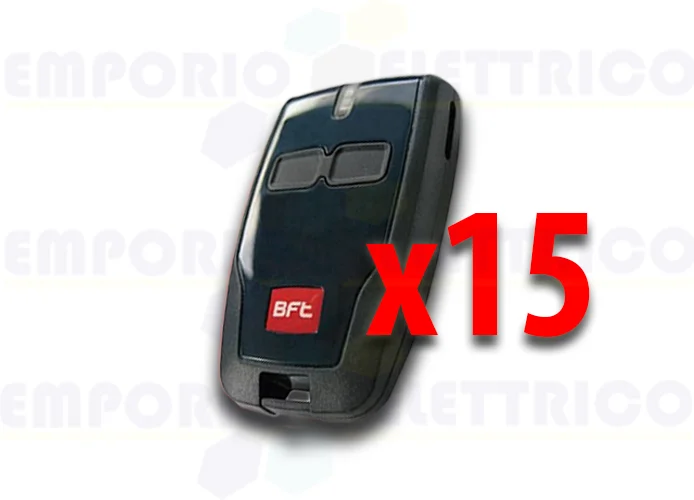 bft 15 x 2-channel remote control 433 mhz mitto b d111904