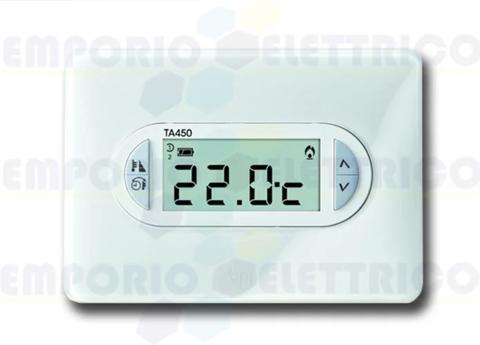 came white wall digital thermostat ta/450 69400020