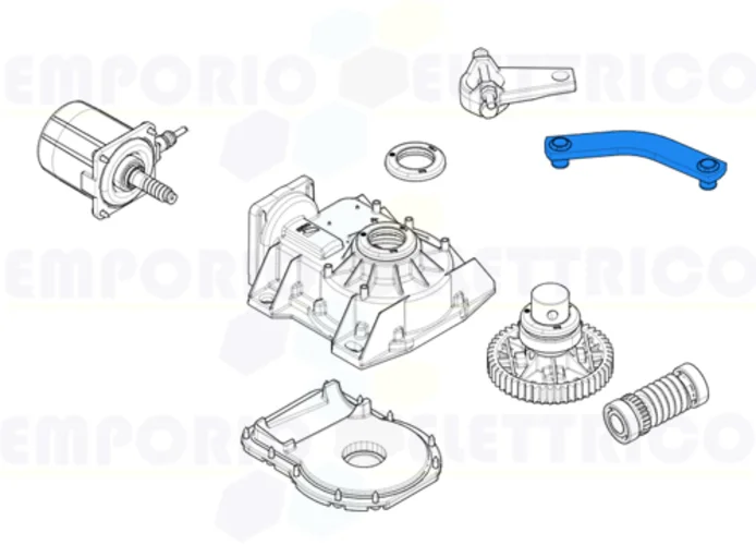 came spare part of transmission lever for frog 119ria046