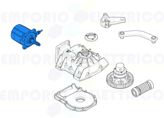 came spare part of the motor group for frog-al 119ria063