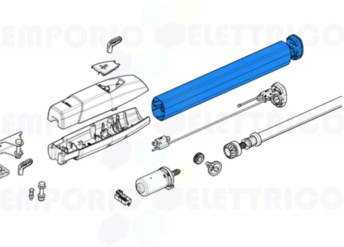 came spare part fixed profile with stopper ats50 88001-0234