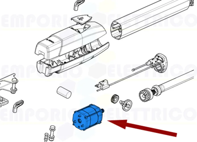 came spare part of the motor group 230v ats30-50 88001-0229