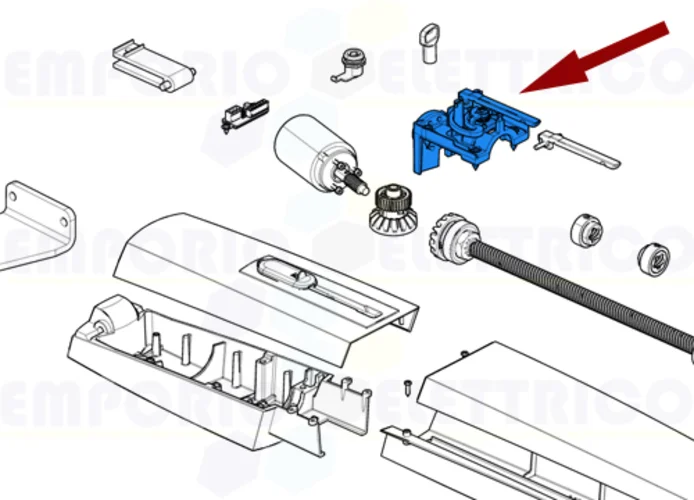 came spare part half-shell gear unit axl20dgs 119rid429