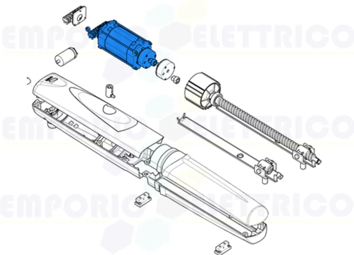 came spare part motor group + brake axo 230v 88001-0140