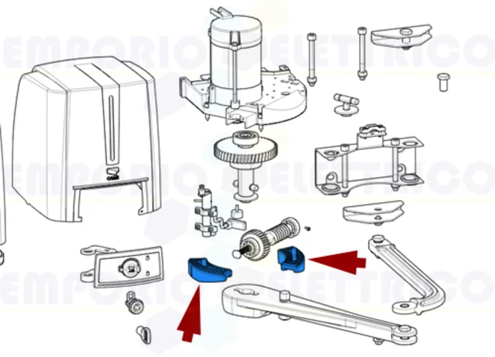 came spare part mechanical stops fast40 119rid378