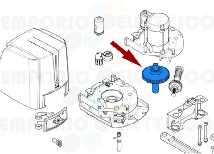 came spare part of the slow shaft fa70230 119rid484