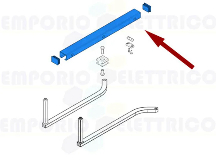 came spare part sliding guide ferni stylo 119rid352