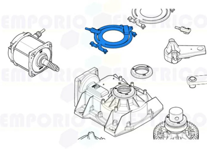 came spare part group of limit switch frog 119ria057