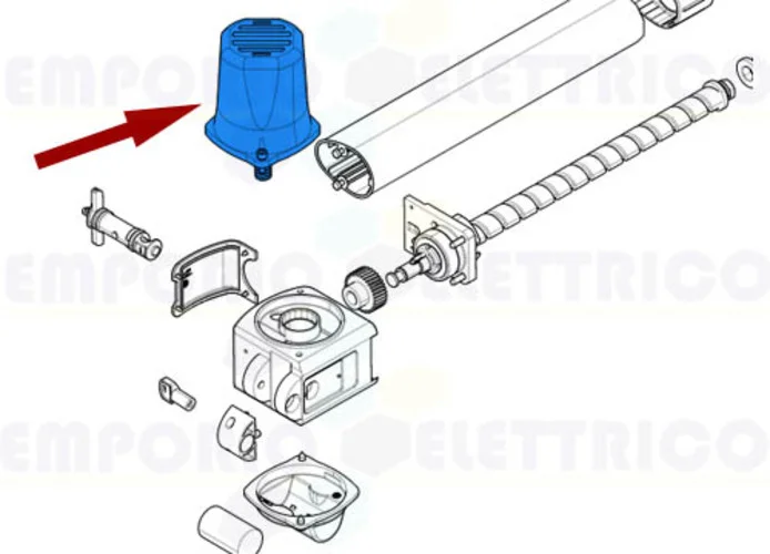 came spare part of the motor group krono 119rid261