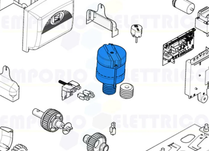 came spare part of the motor group bx 119ribx016