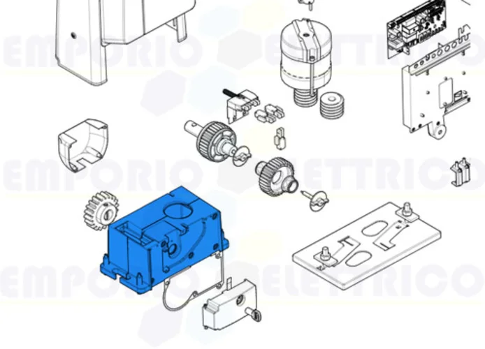 came spare part half cases group bx 88001-0115