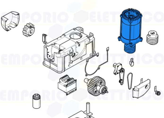 came spare part motor pack bk 88001-0086