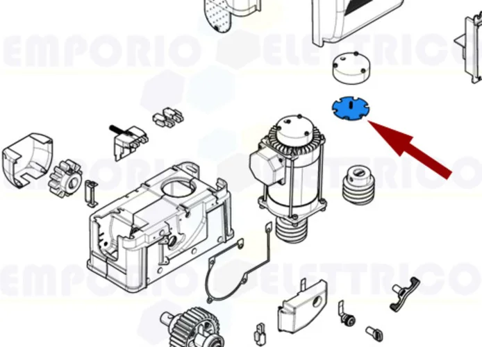 came spare part brake disc bk by 119riy054