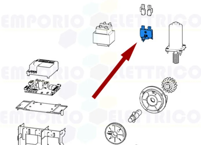 came spare part limit switch group bxv sdn bxl 119rib012