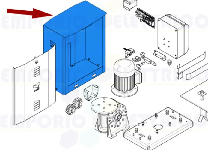 came spare part sliding enclosure by 119riy060