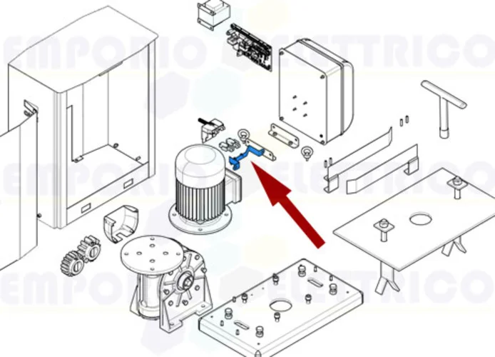 came spare part limit switch support by 119riy063