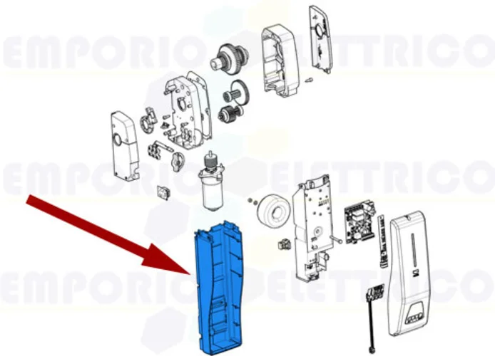 came spare part lower plastics emega40 119rie201