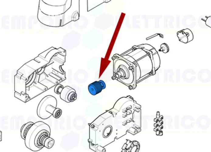 came spare part endless screw emega 119rie149