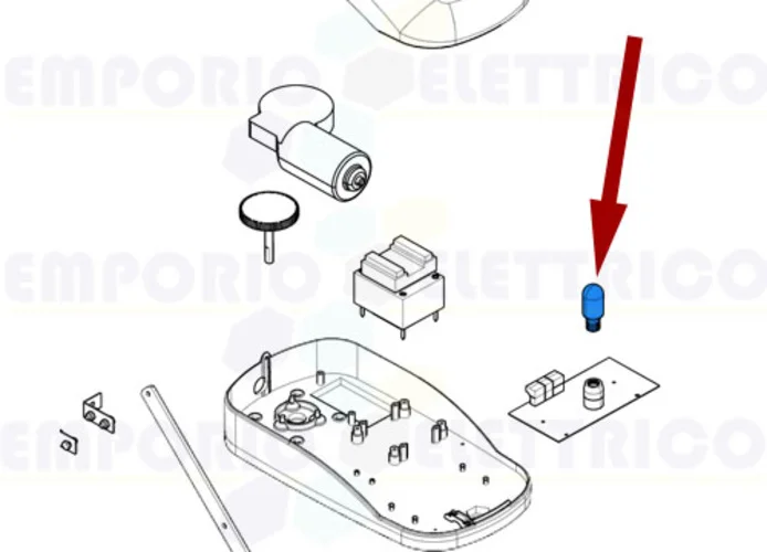 came spare part 24 v packet of 2 led lamps emega ver 119rir506