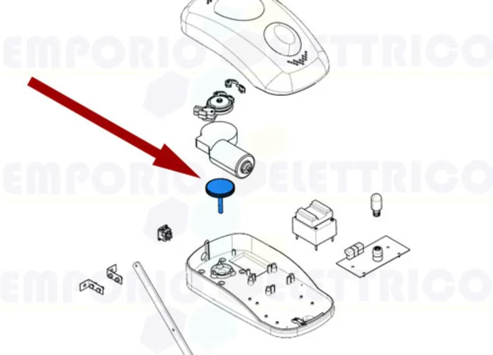 came spare part of the slow shaft ver 119rie141